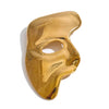 Valentina gold plated stylized mask brooch by Eda Jewels Dubai, perfect for everyday wear and perfect for gifting